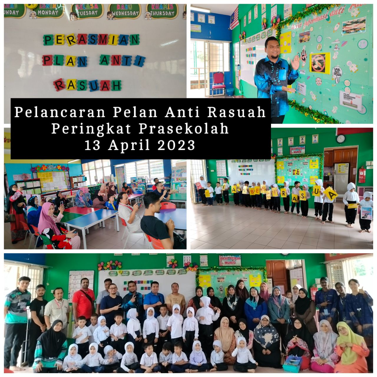 Pelancaran Pelan Anti Rasuah Peringkat Prasekolah Didikku Sayang